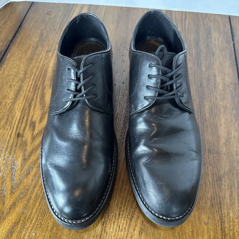 TAILORED CULTURE STAFFORD SHOES GENUINE LEATHER MENS 8 M BLACK‎